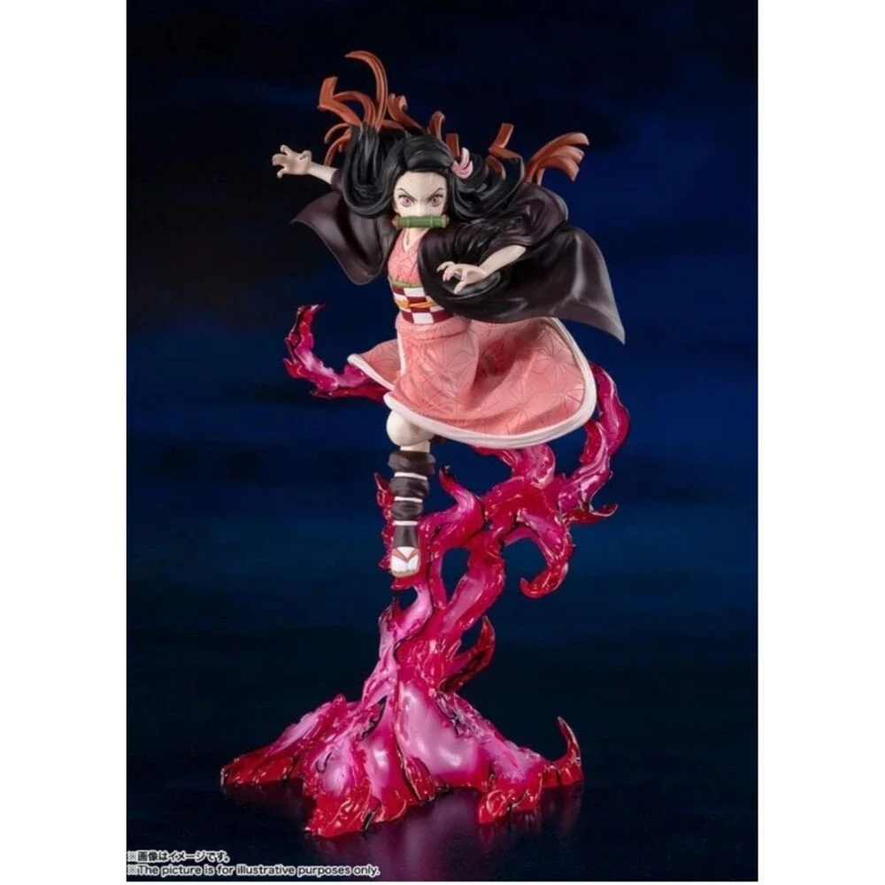 Bandai Figuarts Zero Nezuko Kamado Blood Demon Slayer Art Action Figure Red